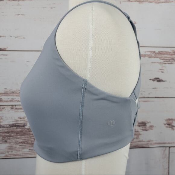 Lululemon Energy Bra High Support Rhino Grey Size 36DDD - Picture 2 of 7